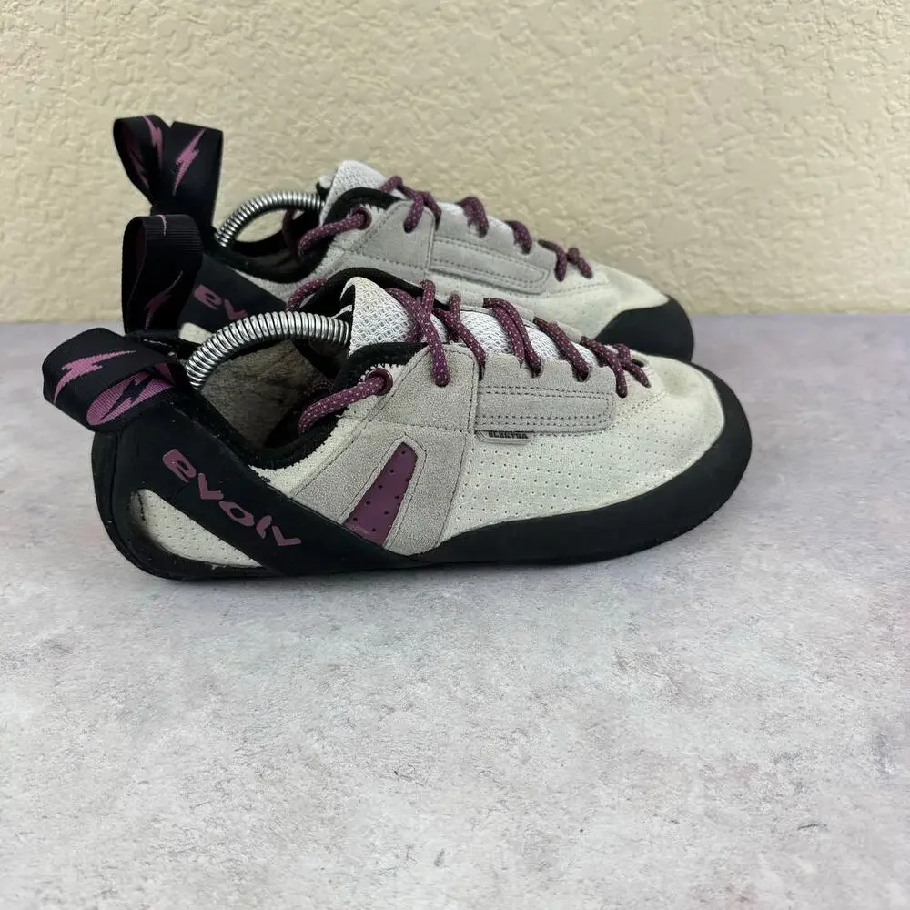 Evolv Elektra Lace Rock Climbing Shoes Womens US 9 EU 40